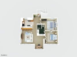 Floorplan upstairs unit