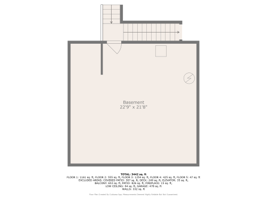 basment storage and utilities w dimensions