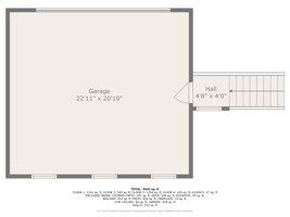 garage level w dimensions
