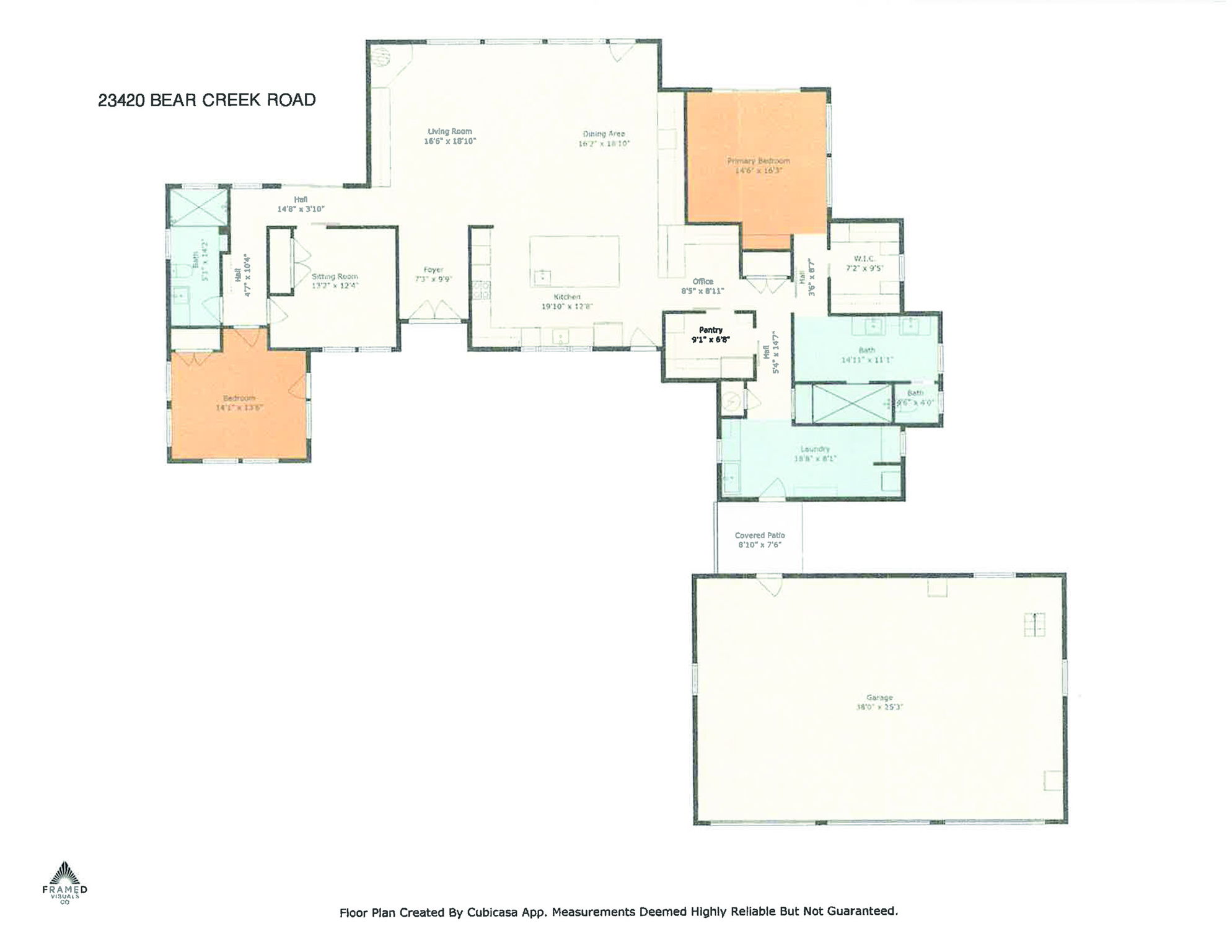 23420 Bear Creek Road Floor Plan