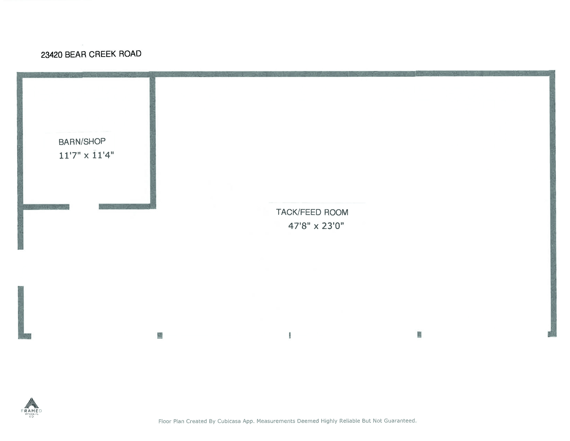 Tack Room, Feed Room
