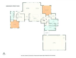23420 Bear Creek Road Floor Plan