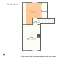 Cottage Upstairs Floor Plan
