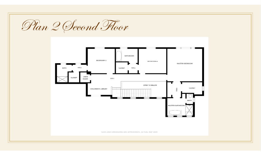 Plan 2 Second Floor