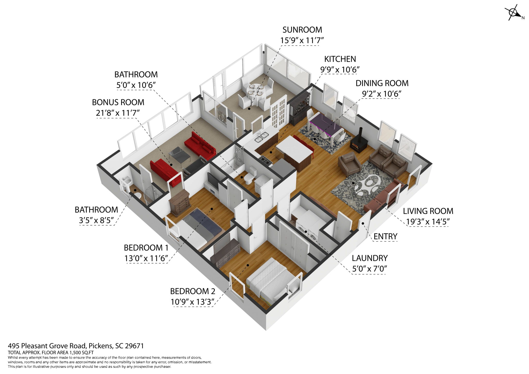 3D Floorplan