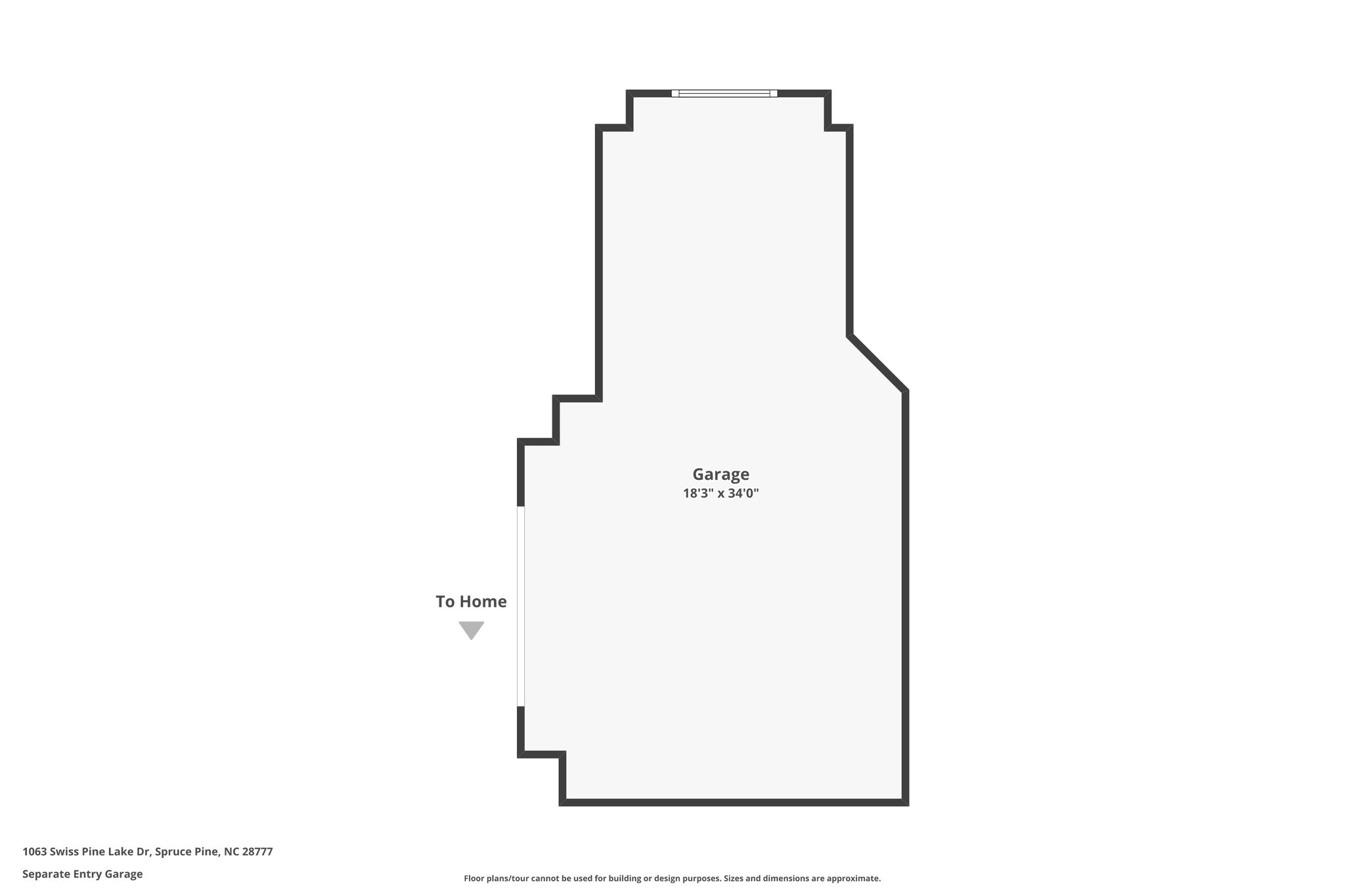 Separate Entry Garage