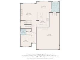 main floor w dimensions