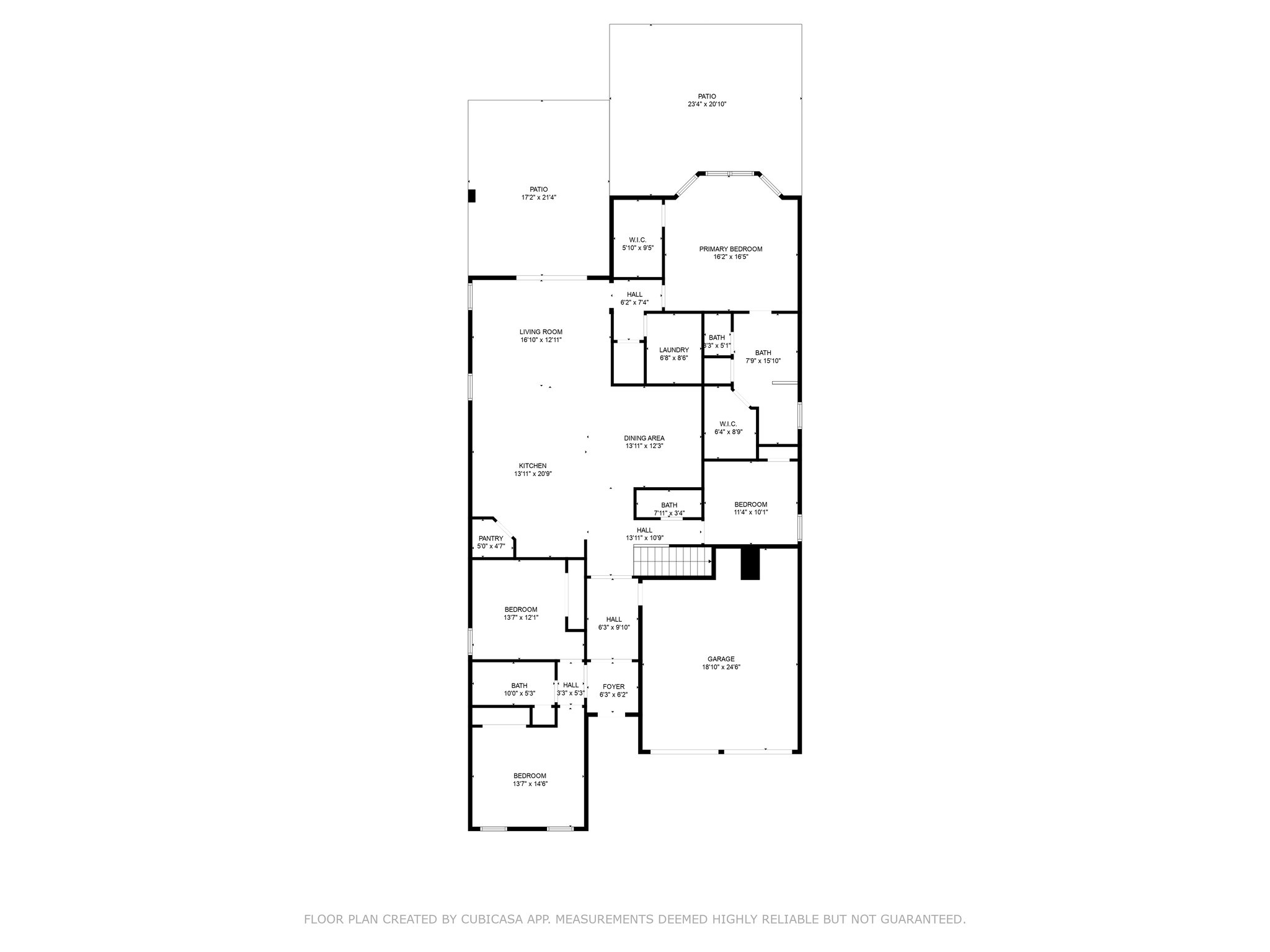 Main Level Floor Plan