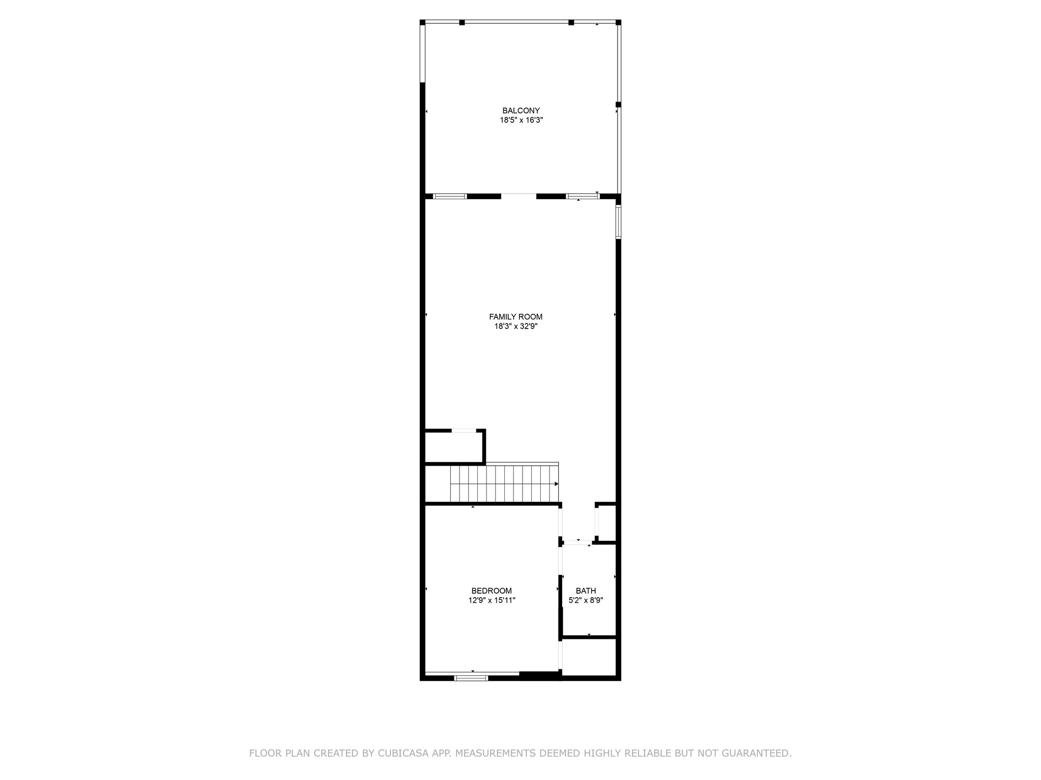 Second Level Floor Plan