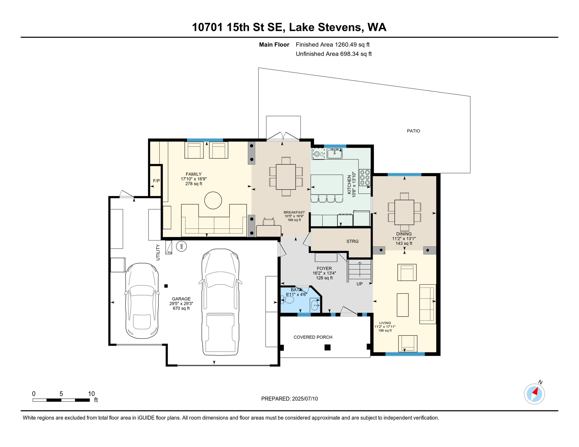 Main Floor Dimensions