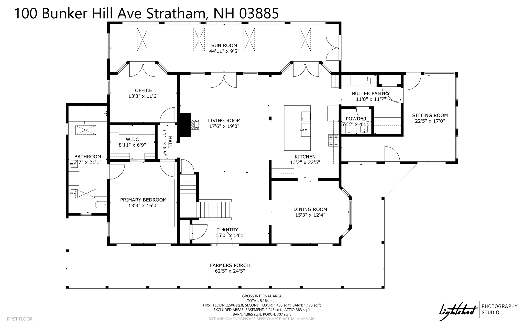 Floorplan #1 - First Floor