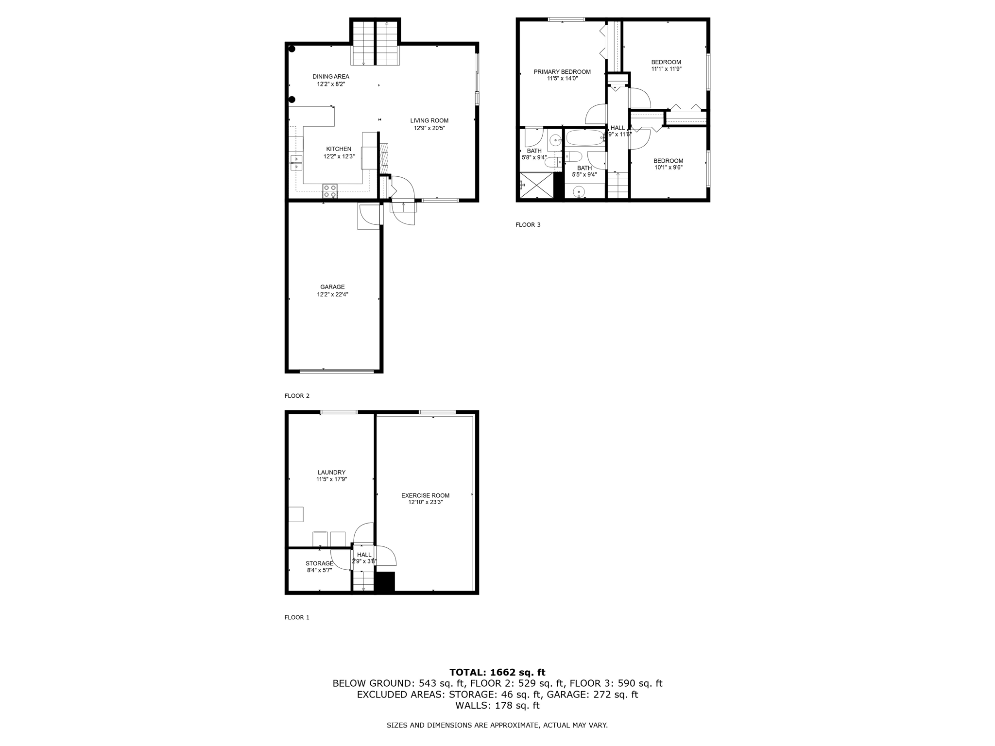 Floorplan #1 -1200
