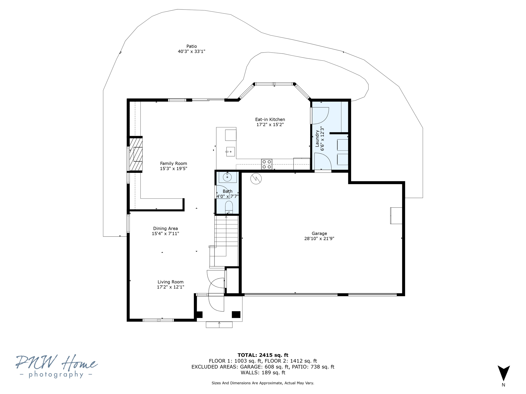 Main Floor Dimensions