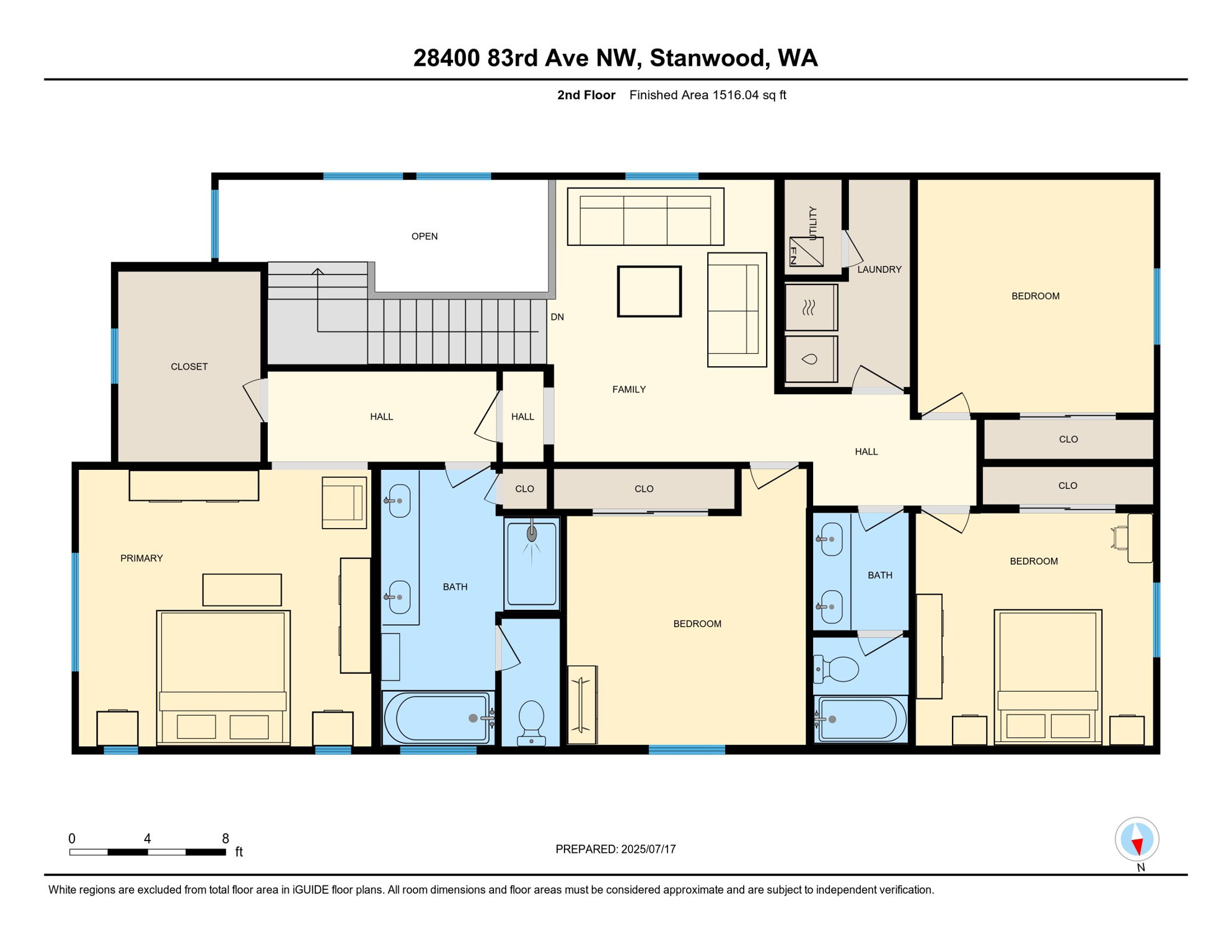 Upper Floor No Dimensions