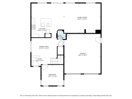 1st Floor Dimensions