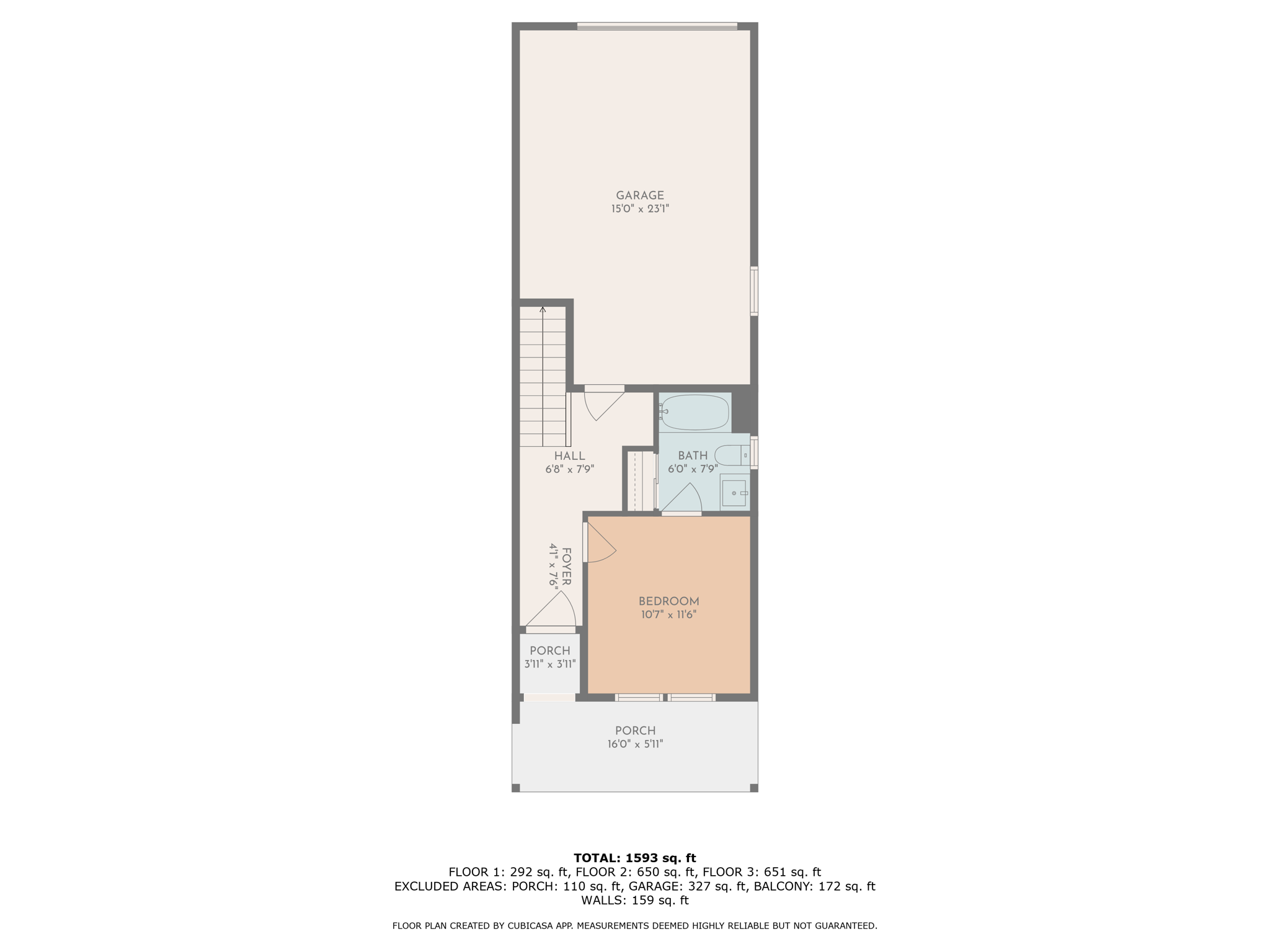 Floorplan #1 With Dim