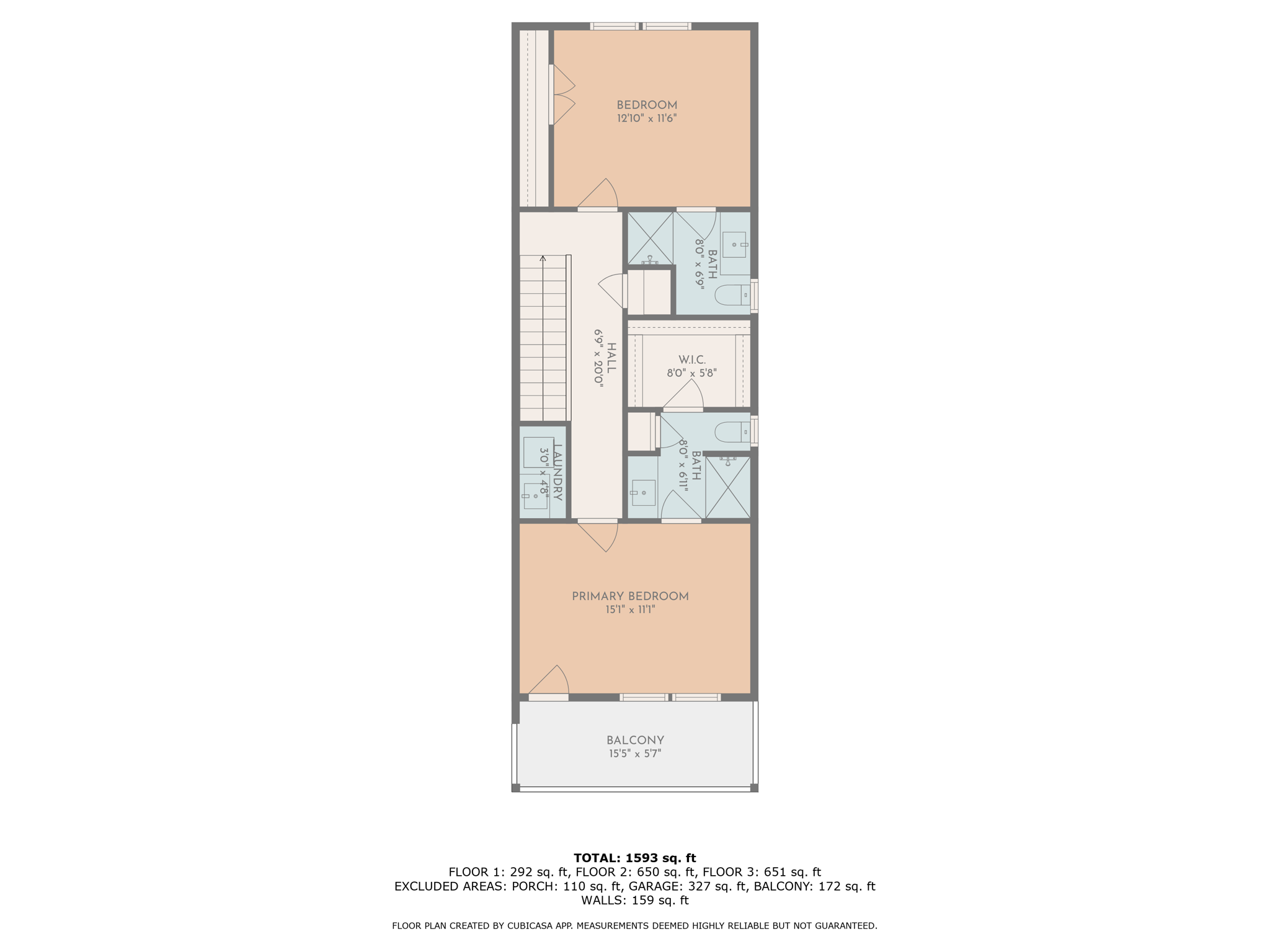Floorplan #3 With Dim