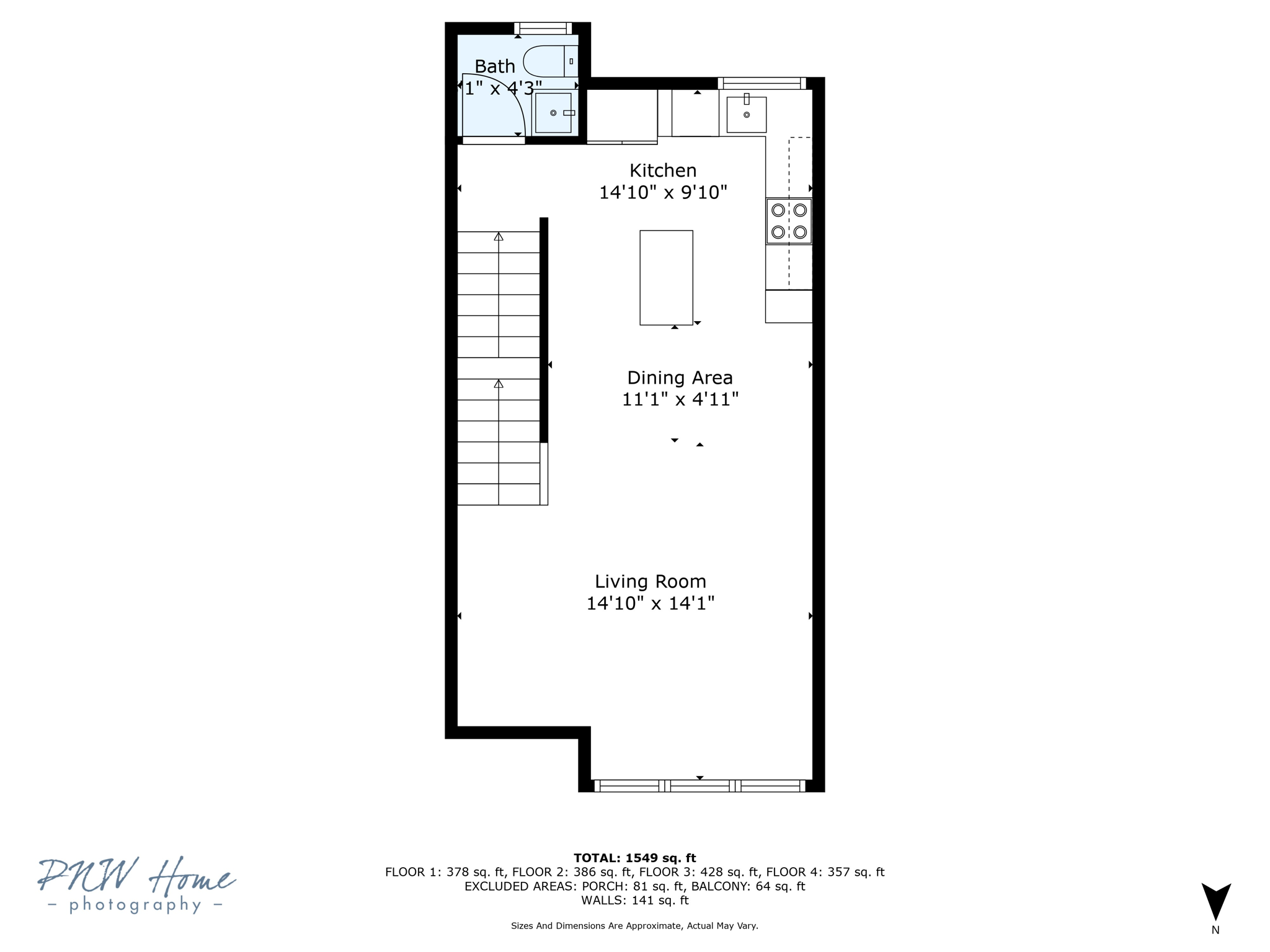 3rd Floor Dimensions