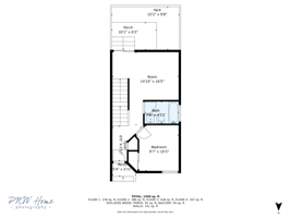 2nd Floor Dimensions