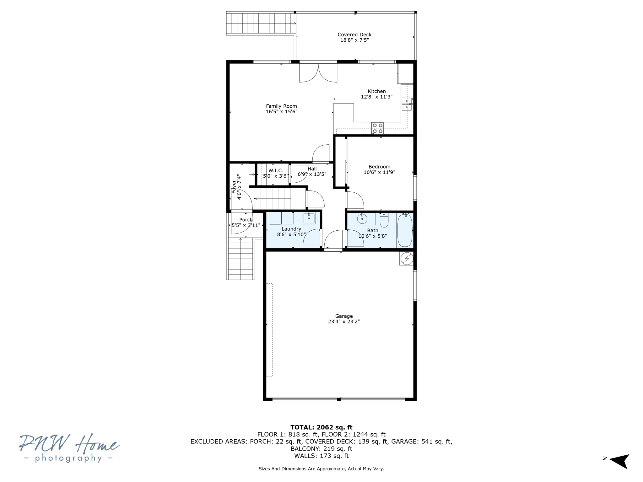Lower Floor Dimensions