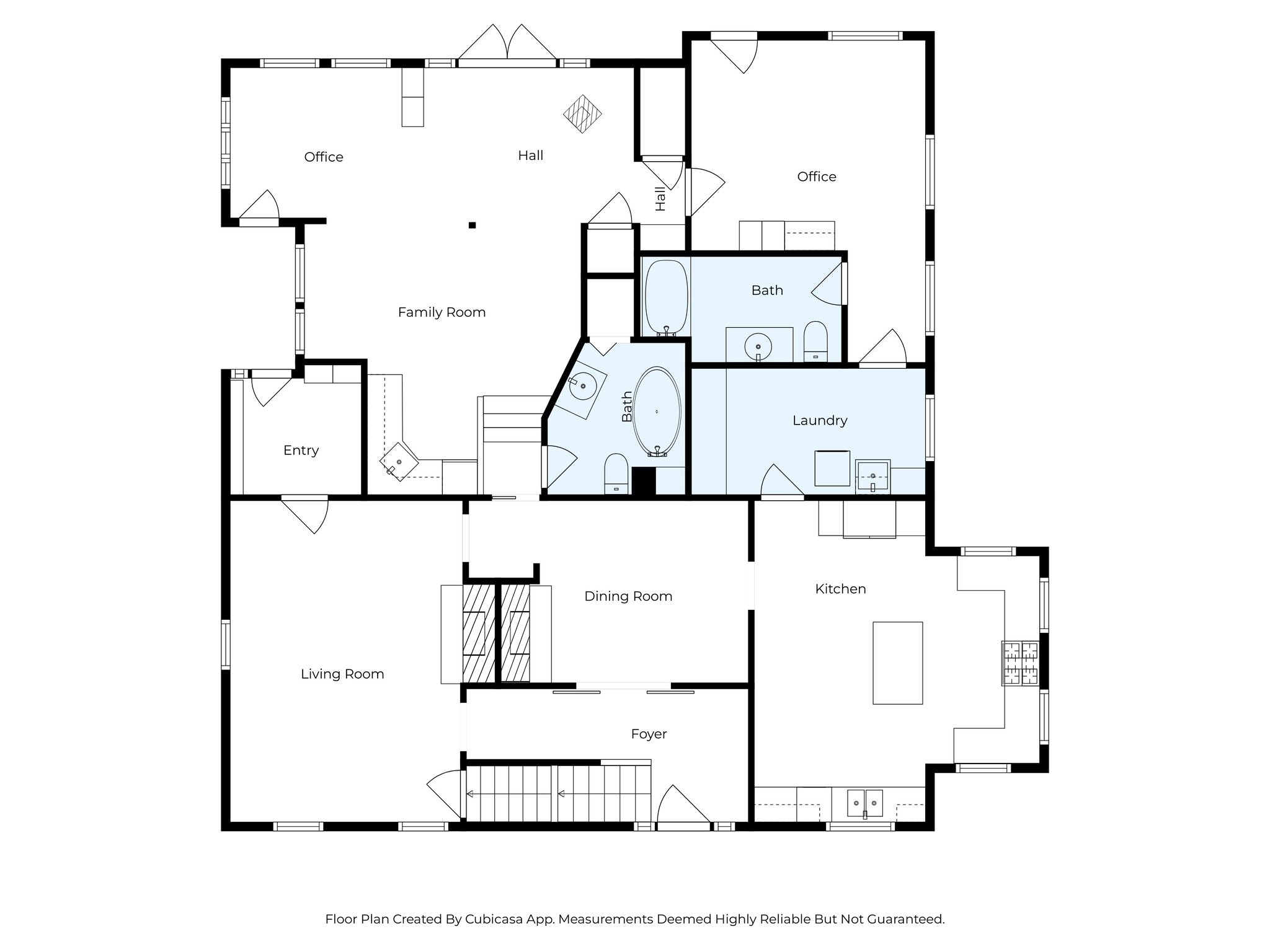 Main floor (w/o measurements)