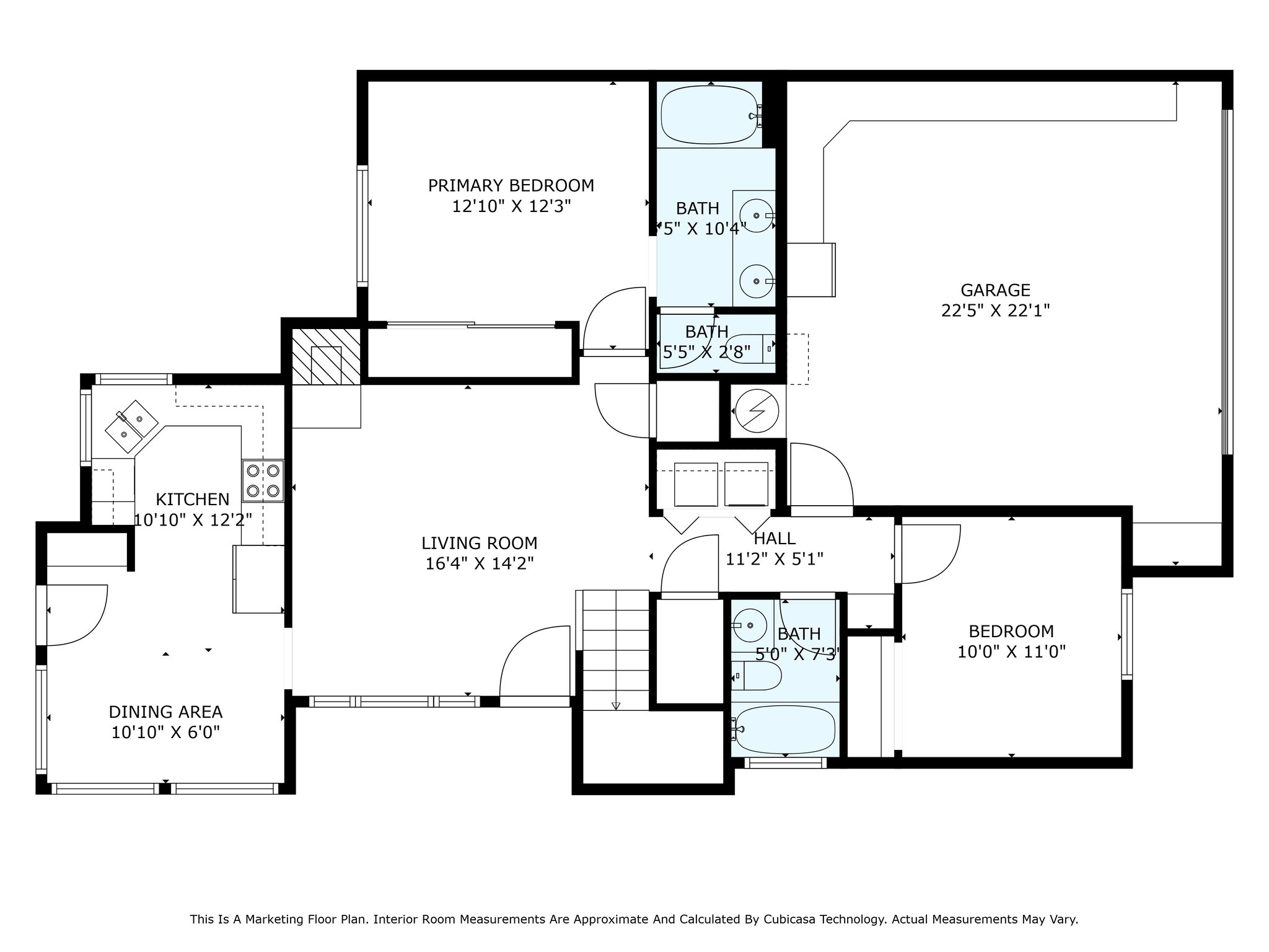 1st Floor Dimensions