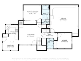 1st Floor Dimensions
