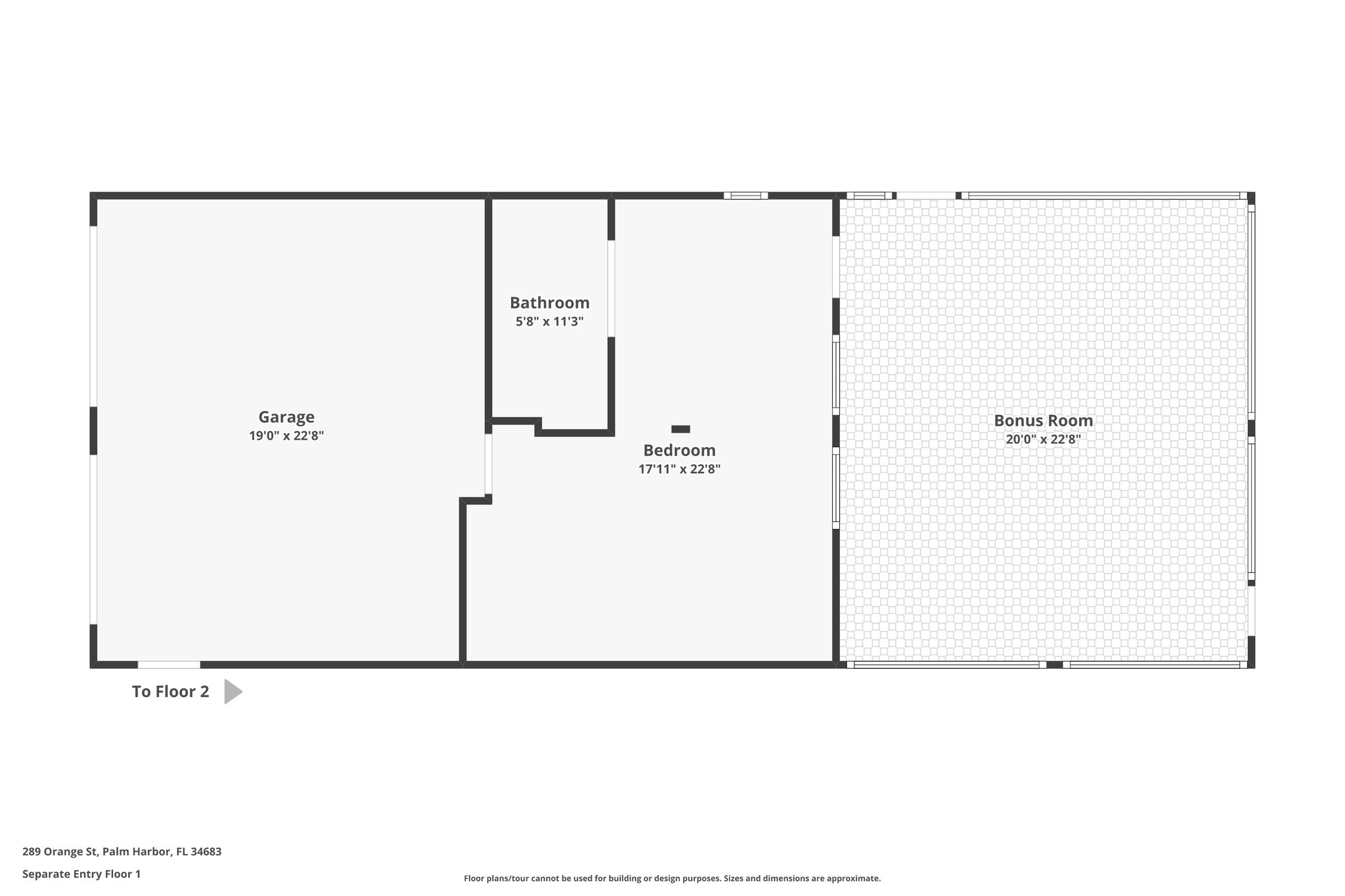 Separate Entry Floor 1