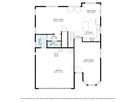 1st Floor Dimensions