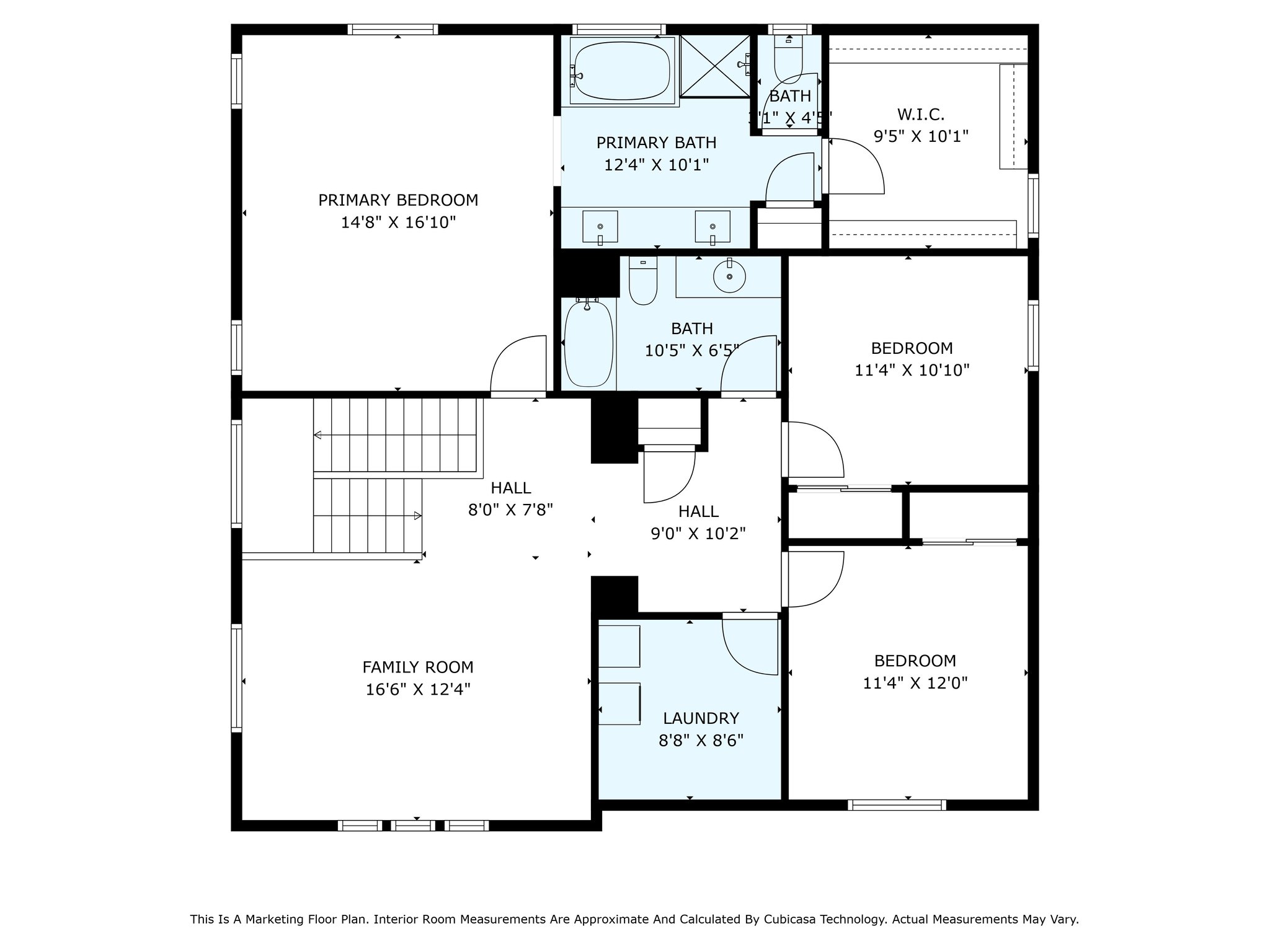 2nd Floor Dimensions