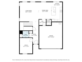 1st Floor Dimensions
