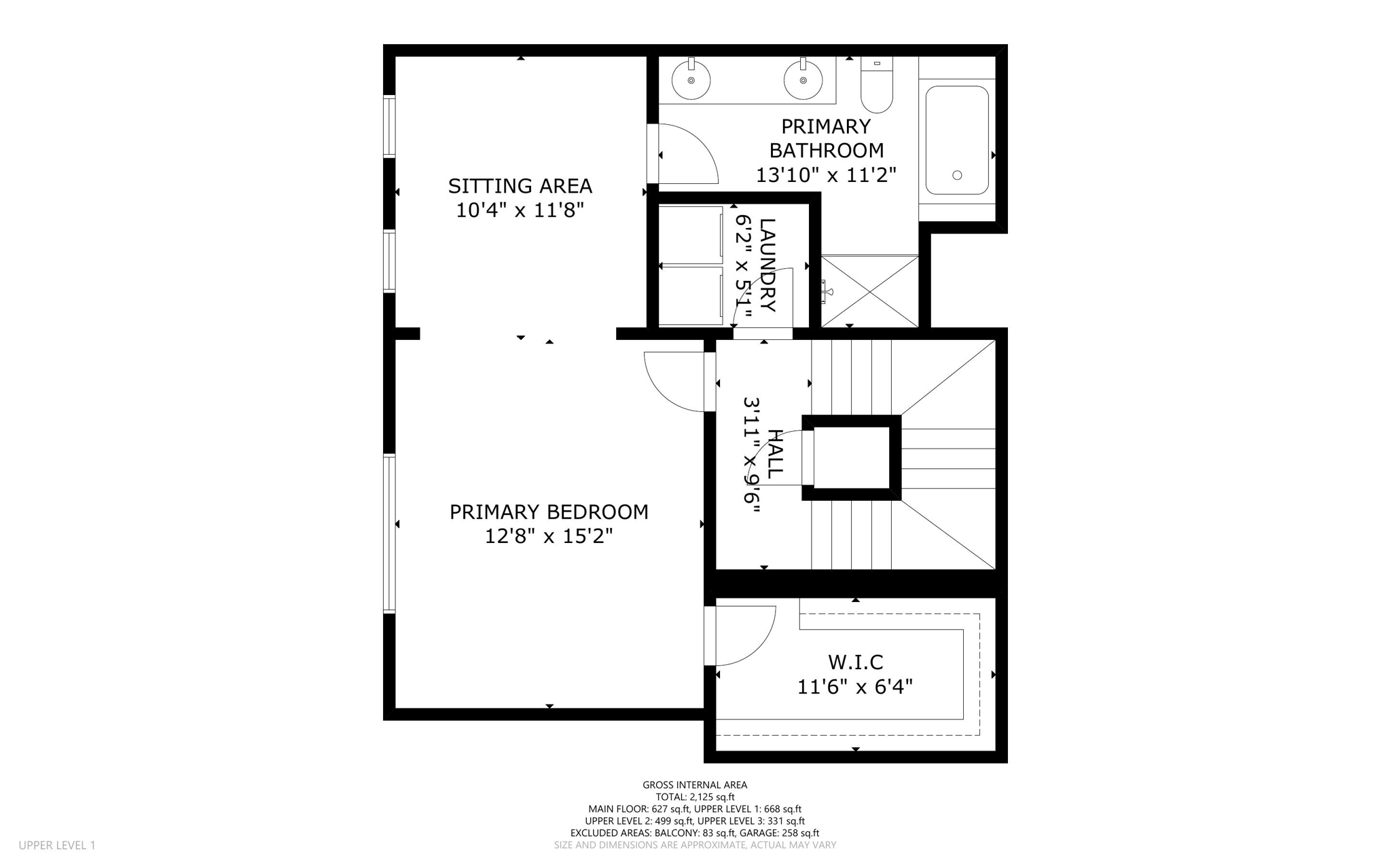 Upper level