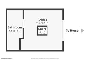Detached Guest House Floor 1