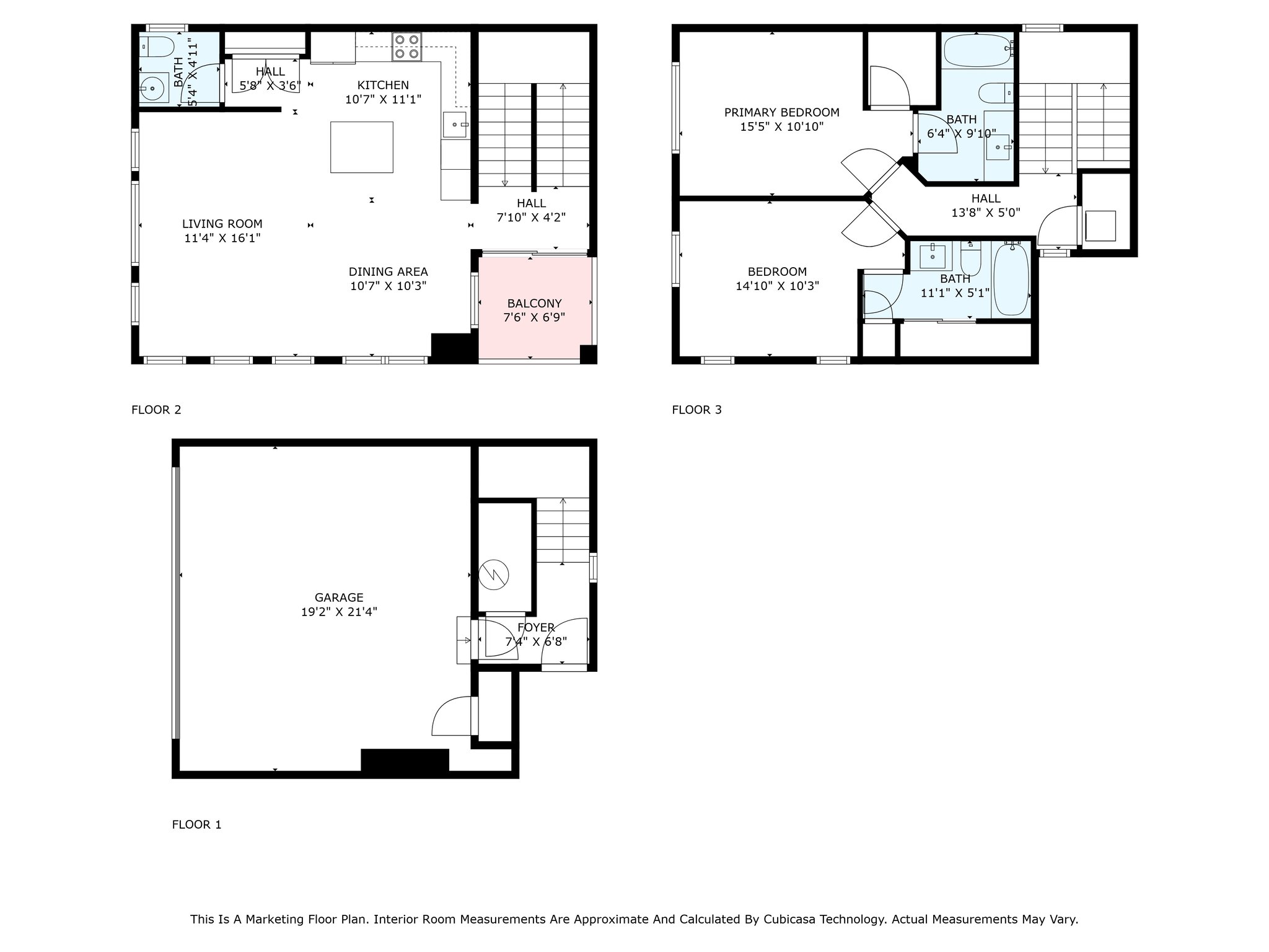 All Floors Dimensions