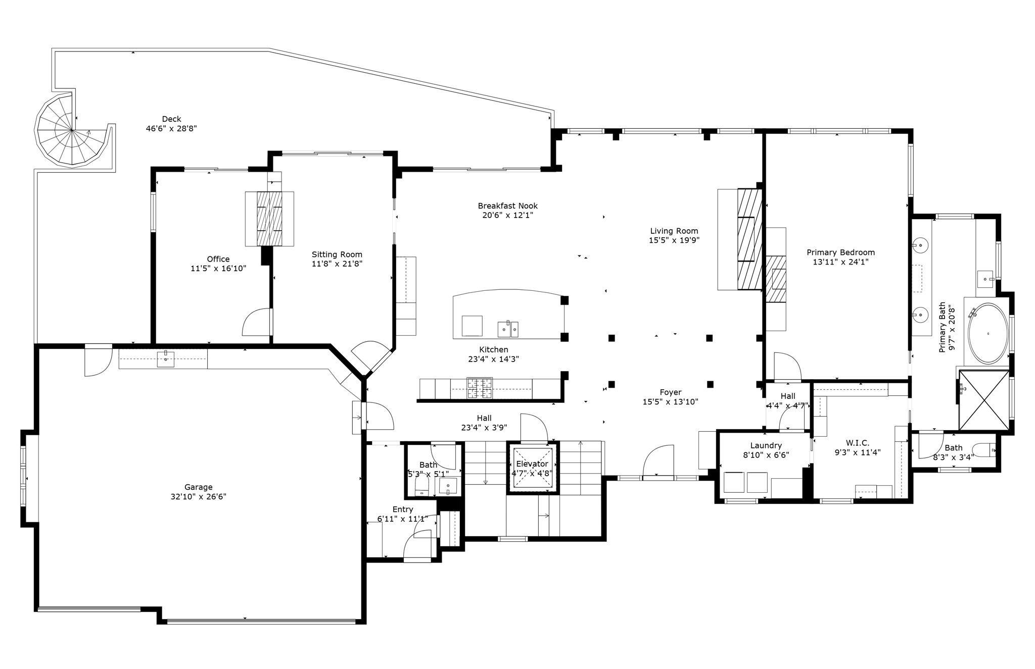 First Floor No Totals