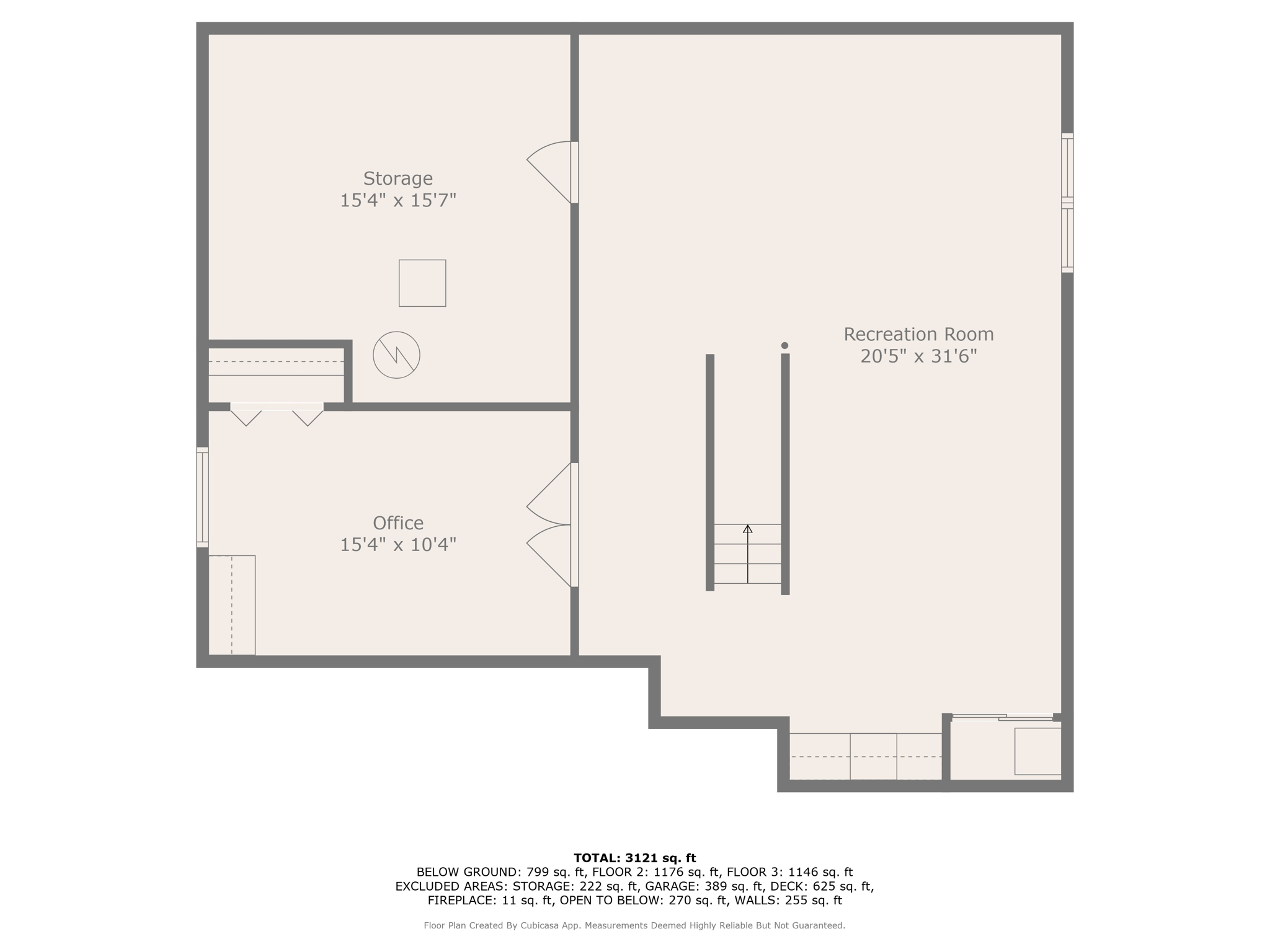 bsmt w dimensions