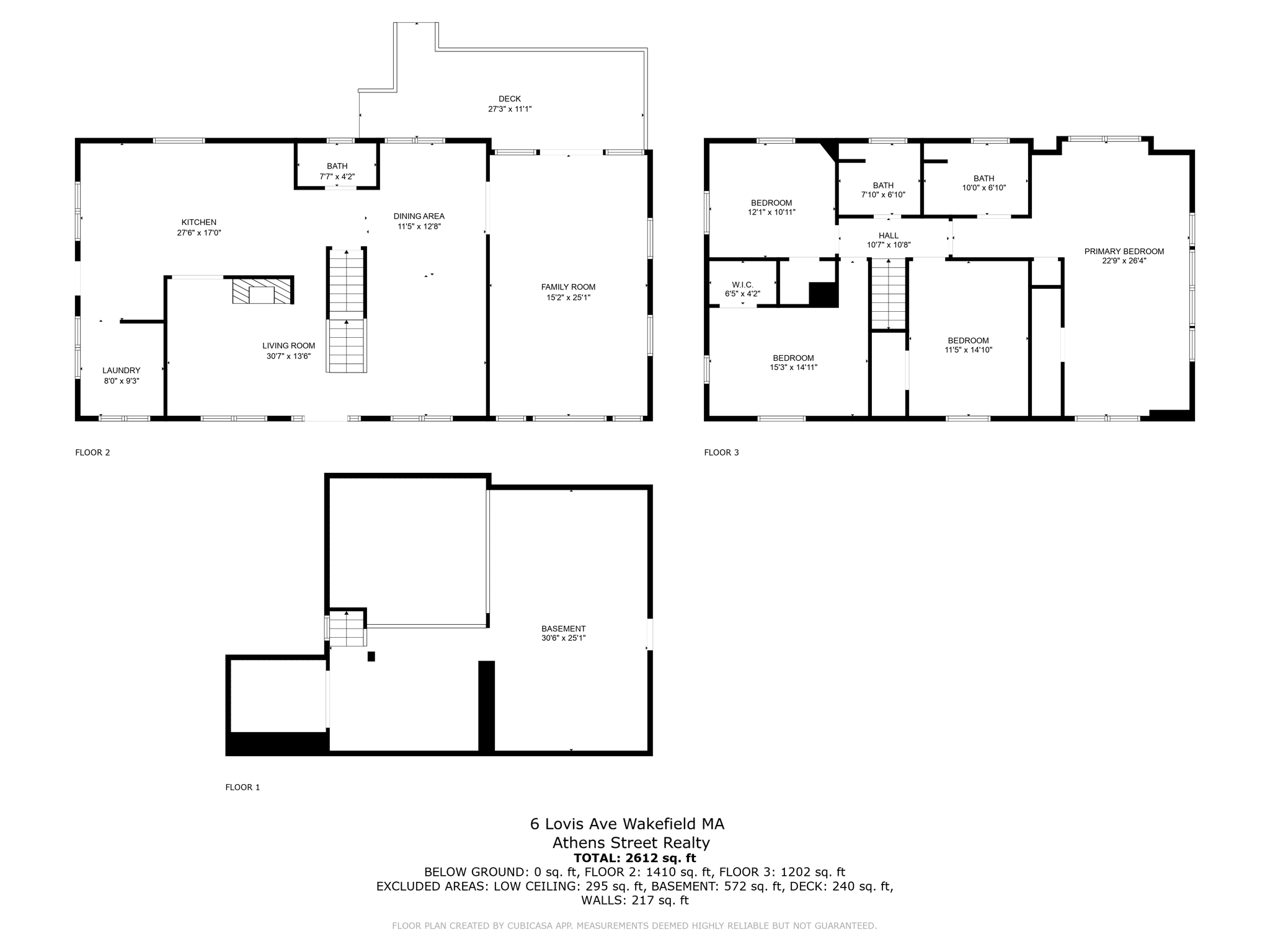 6 Lovis Ave Wakefield MA Floorplans-1