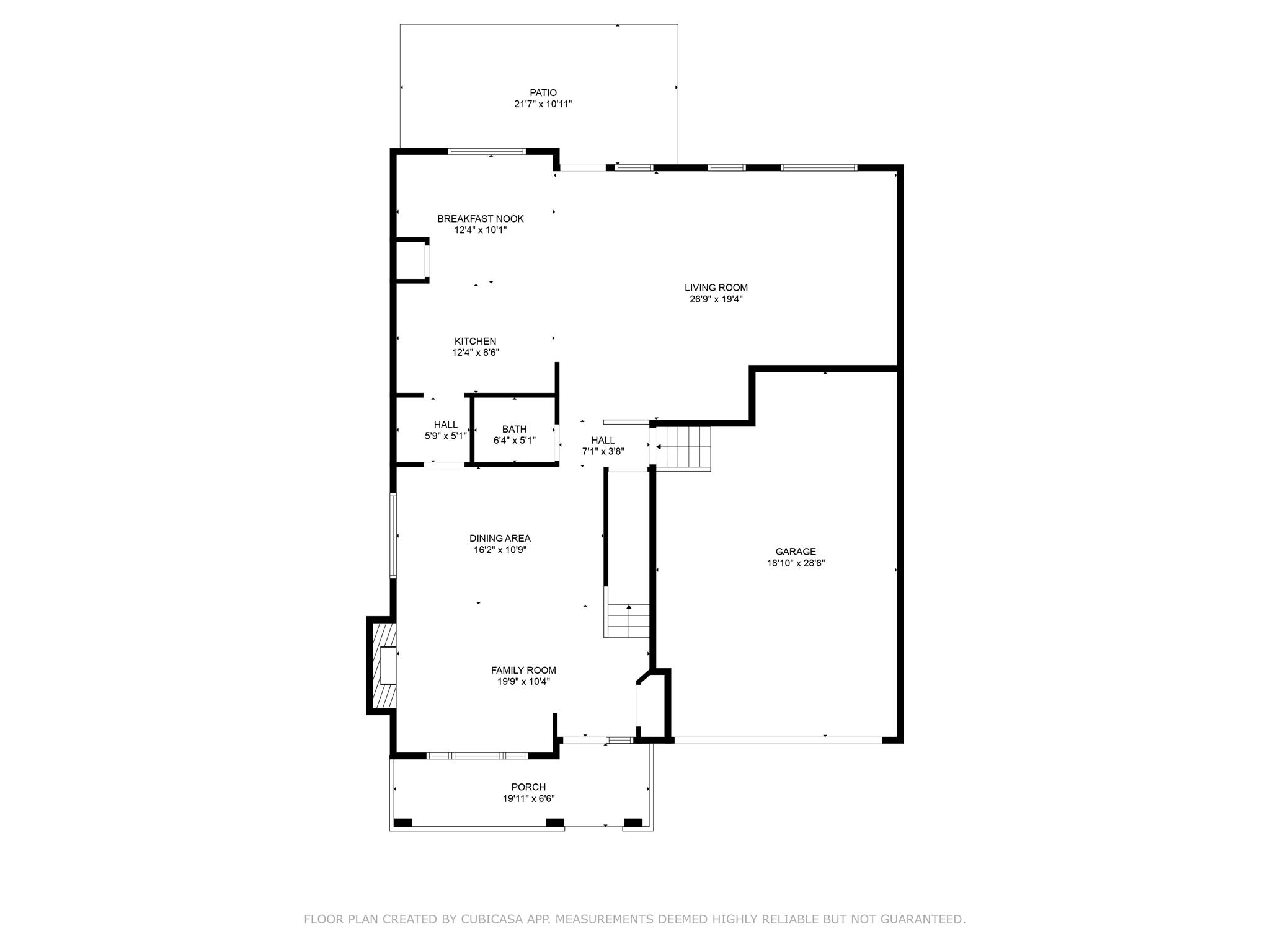 Main Floor Dimensions
