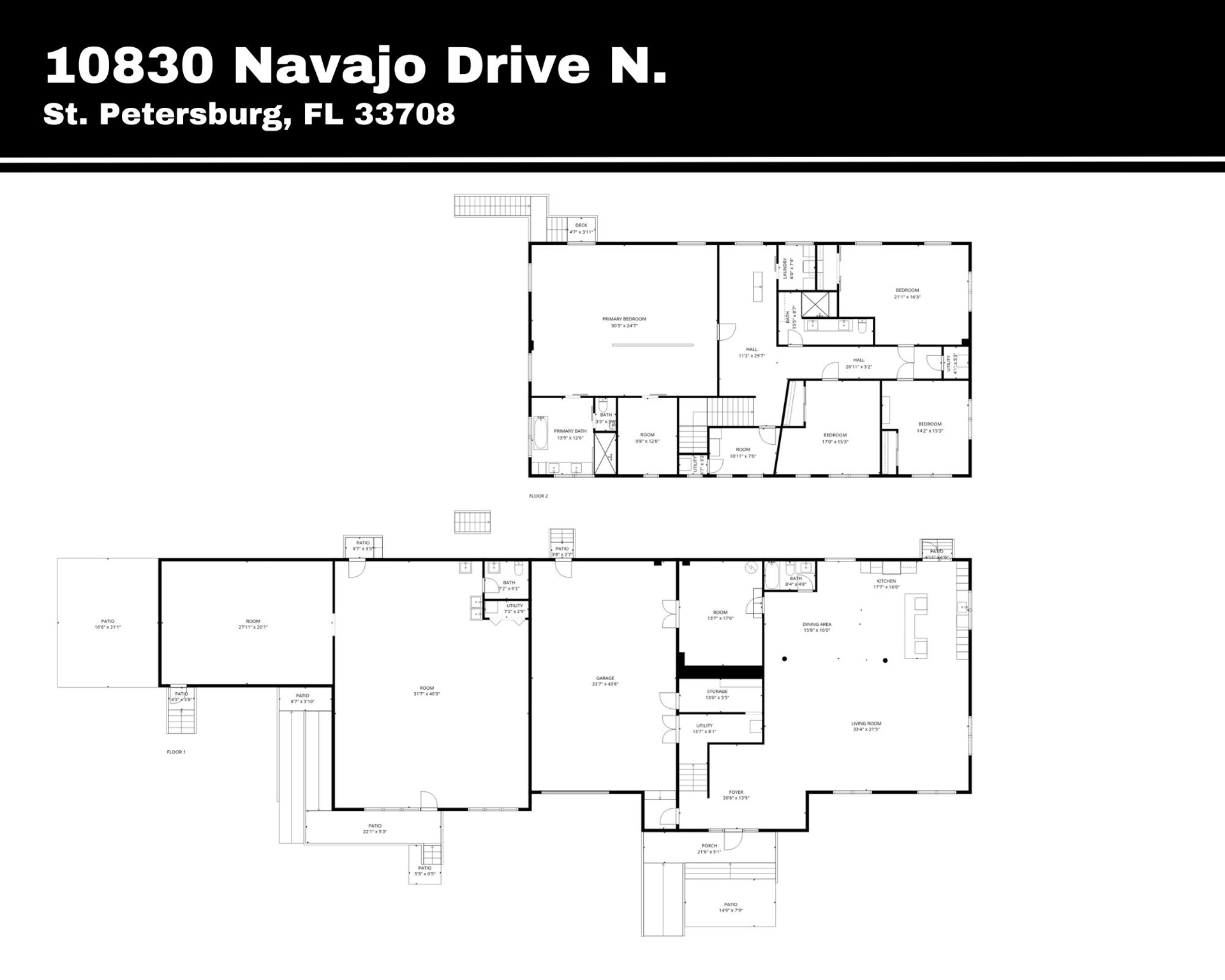 10830 Navajo Dr Floor Plan v1