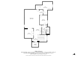 Floorplan #1 with dimensions