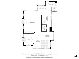 Floorplan #2 with dimensions