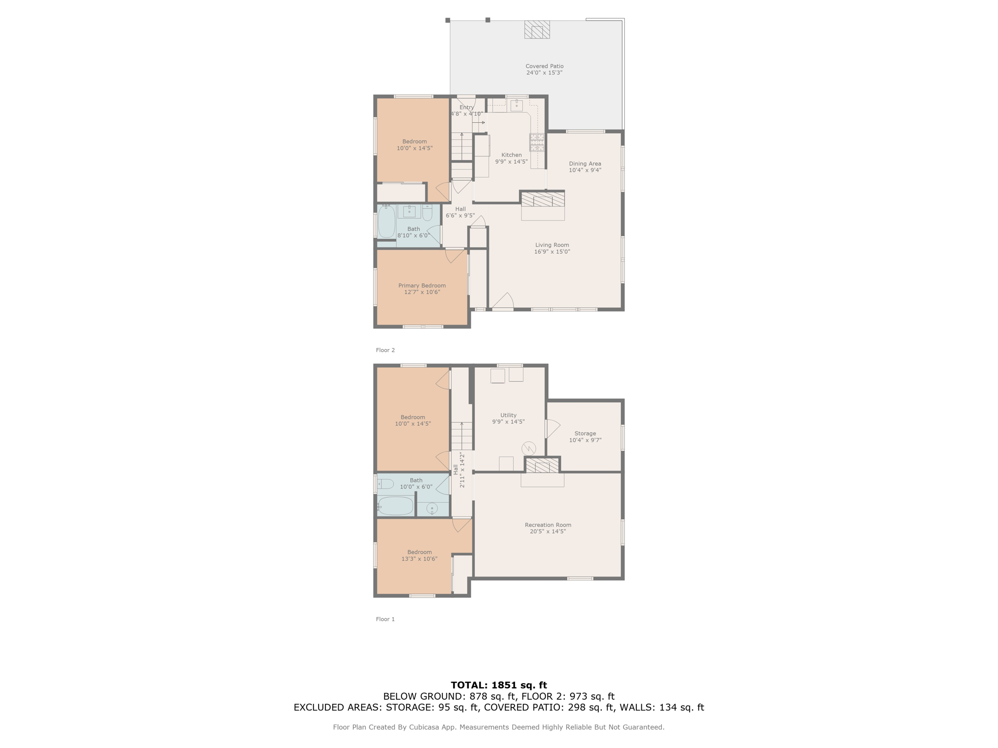 all floors w dimensions
