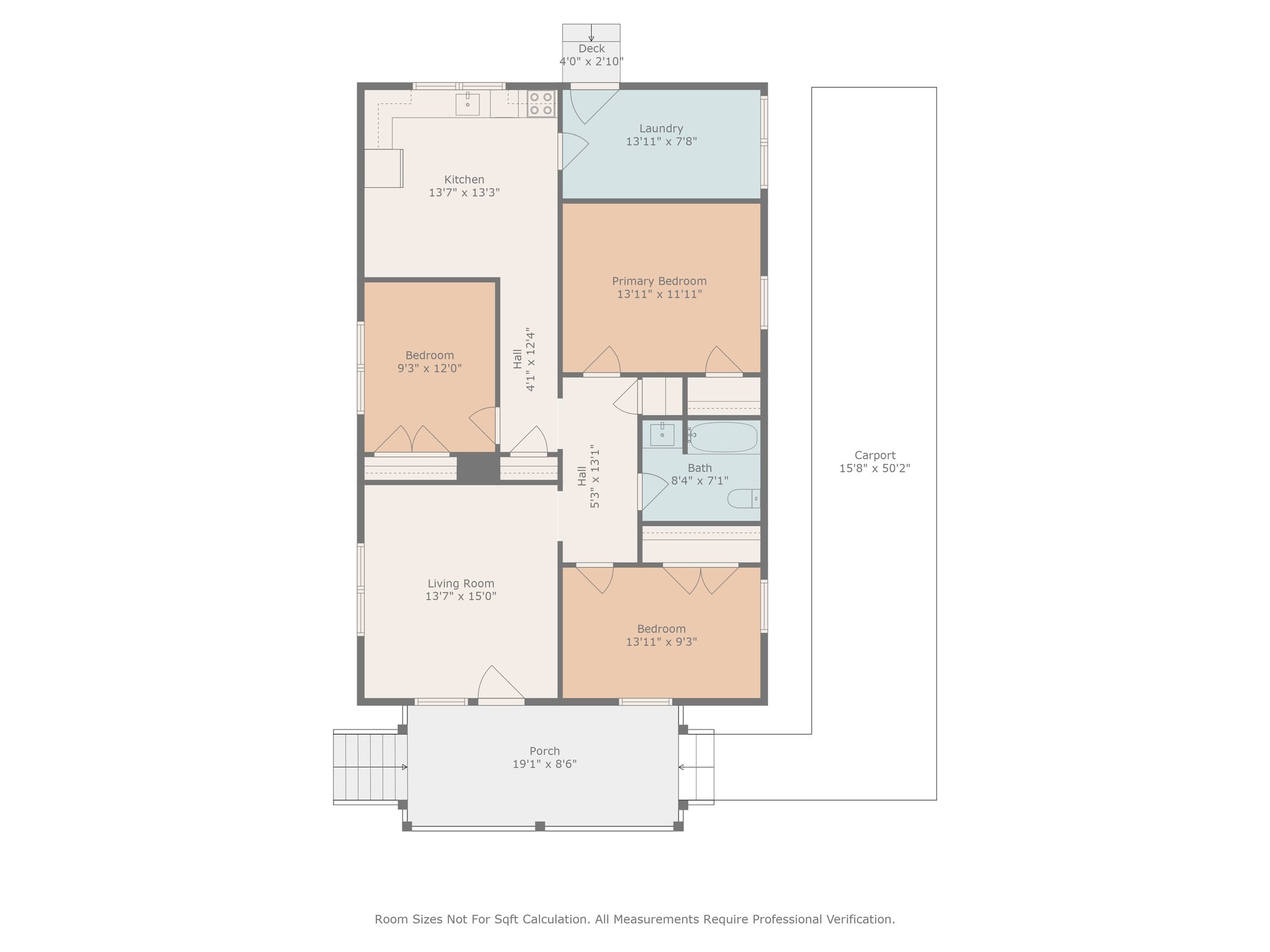 Floor Plan w/measurements