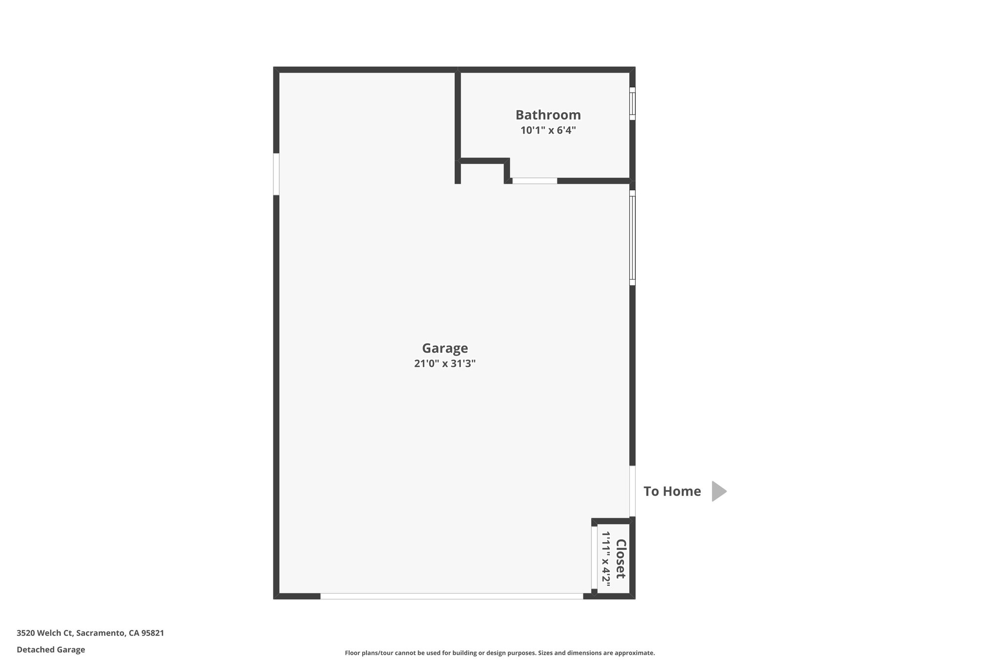 Detached Garage