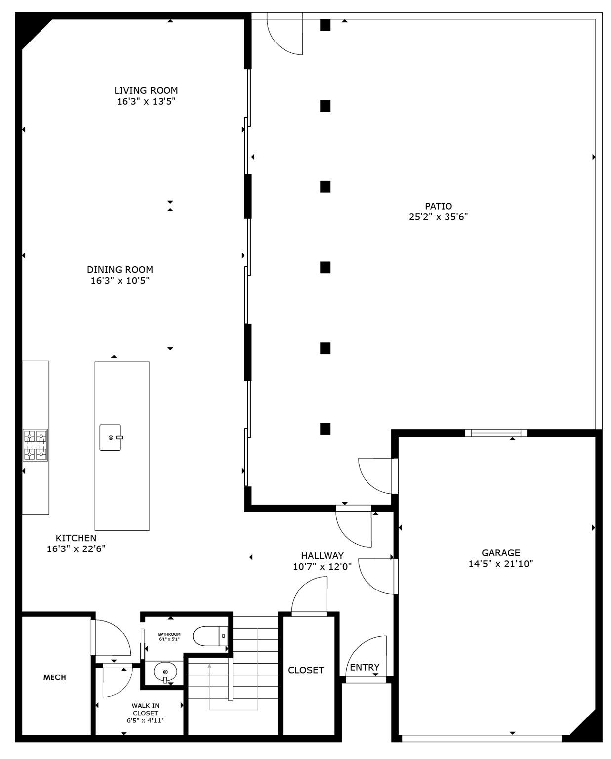 Main level Floorplan