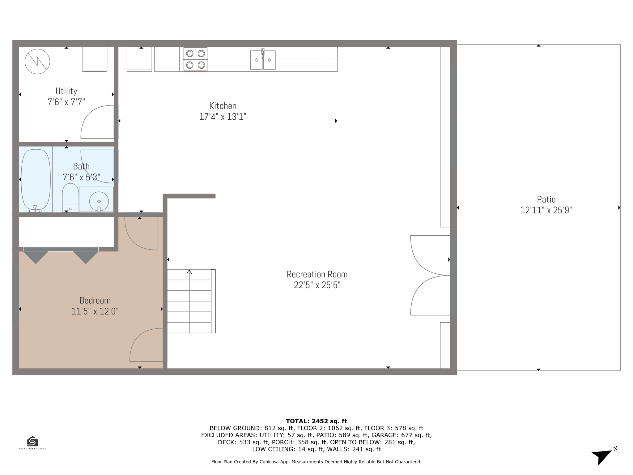 Downstairs