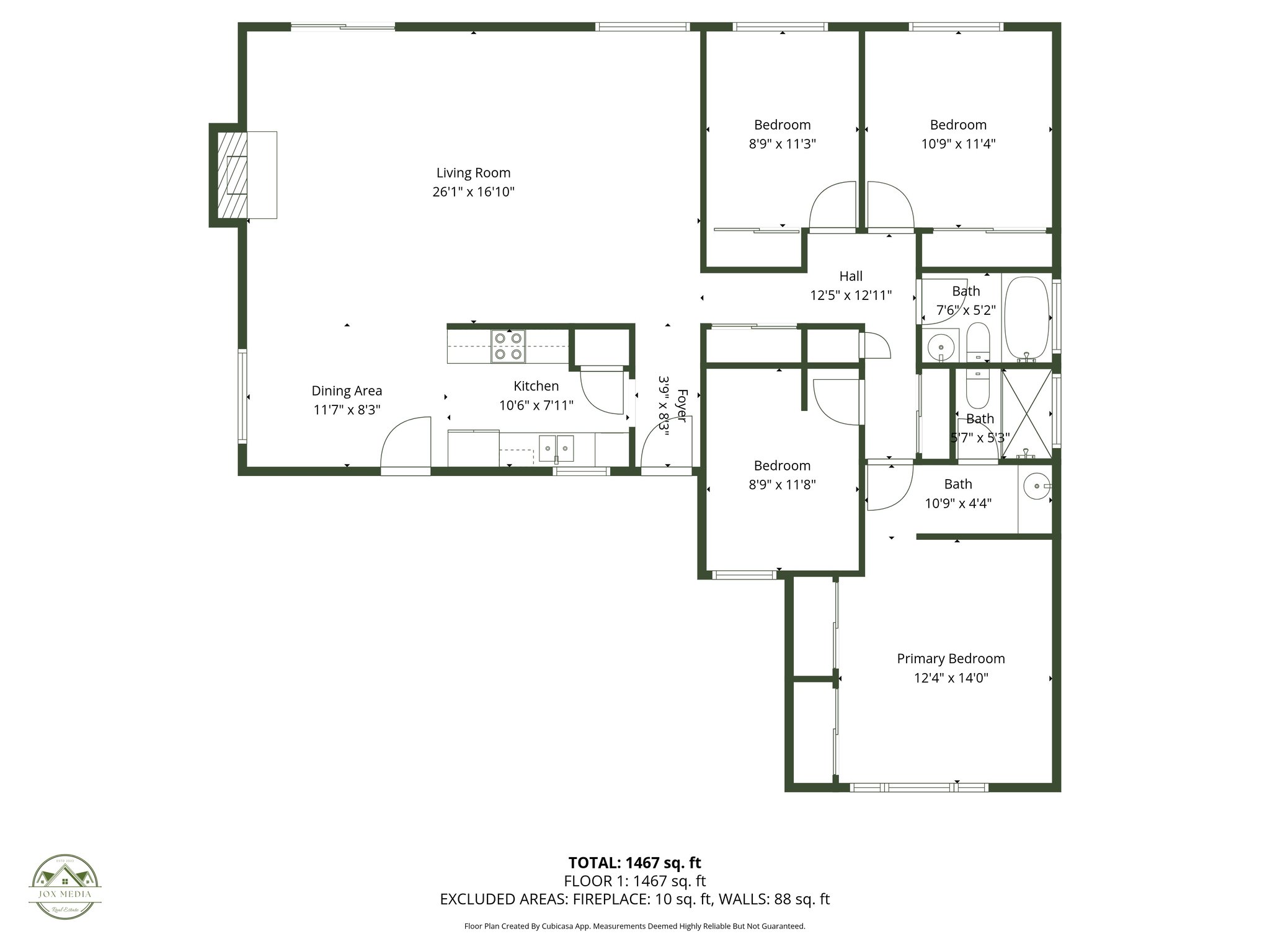 After with dimensions