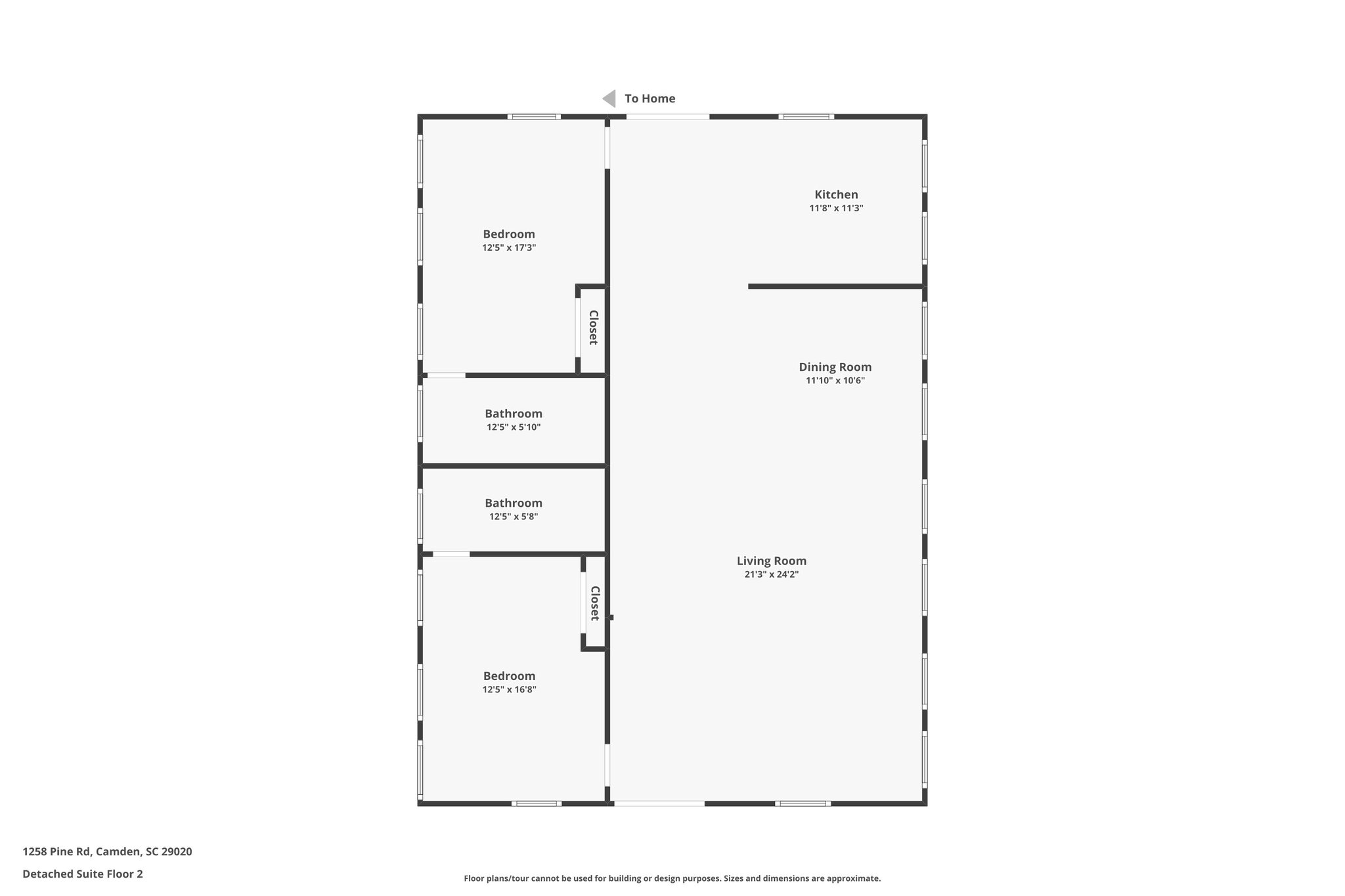 Detached Suite Floor 2