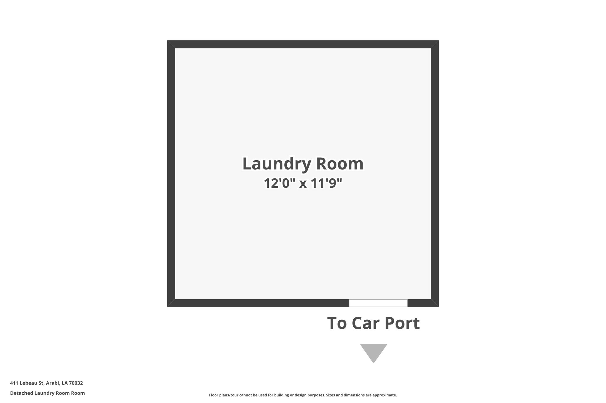 Detached Laundry Room Room