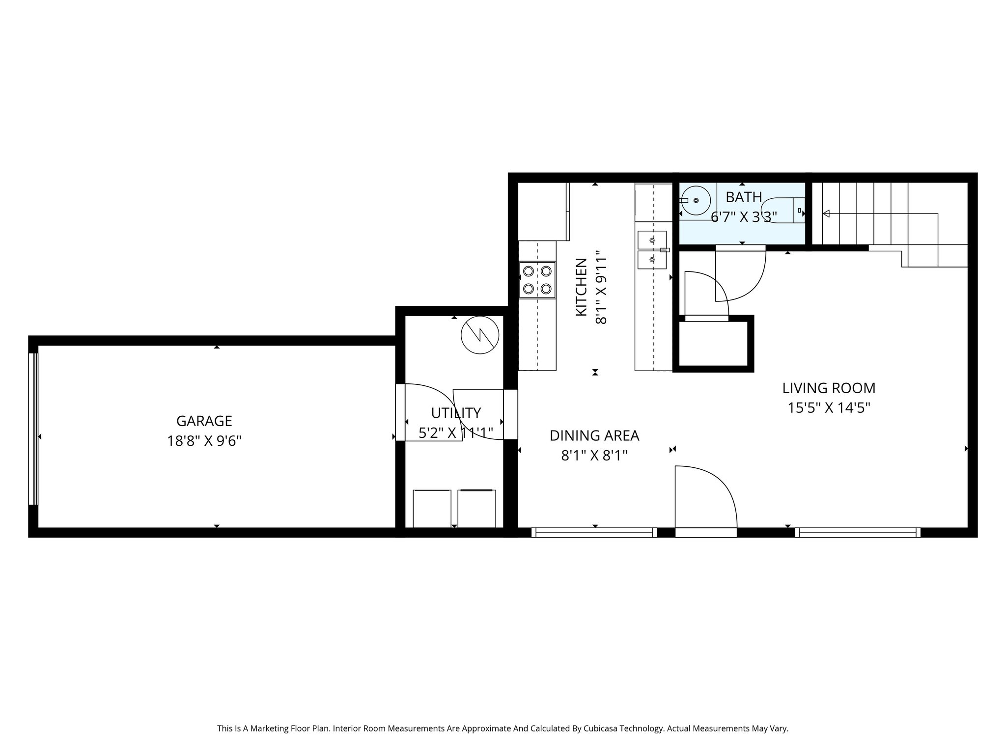 1st Floor Dimensions